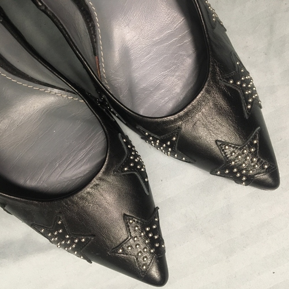 Topshop Skinny Star Heels
